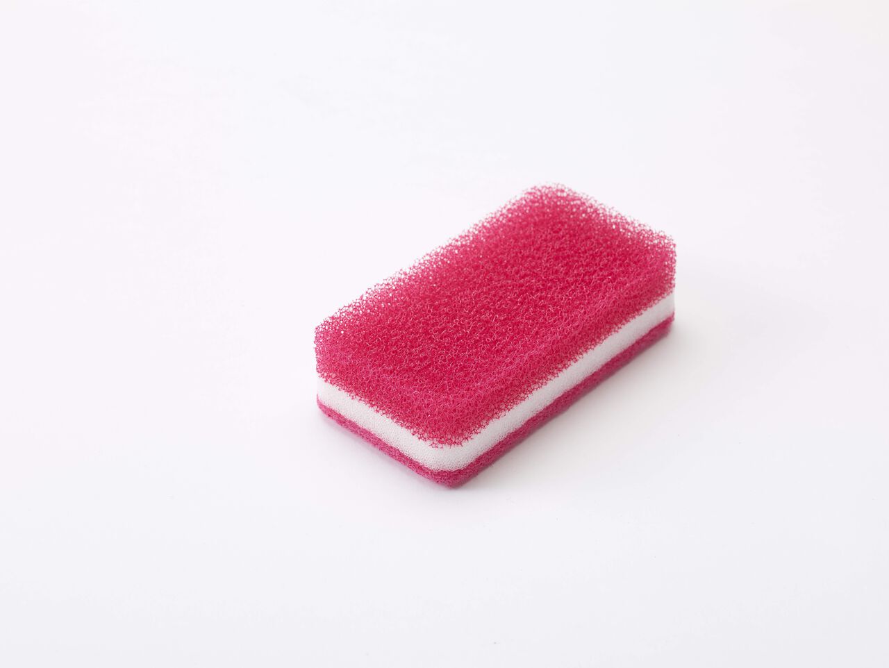 KITCHEN SPONGE ANTI BACTERIAL,Rose, large image number 0