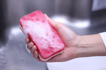 KITCHEN SPONGE MONOTONE-COLOR SET ANTI BACTERIAL,Monotone, small image number 2