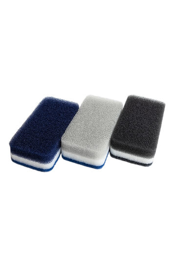 KITCHEN SPONGE MONOTONE-COLOR SET ANTI BACTERIAL,Monotone, small image number 0