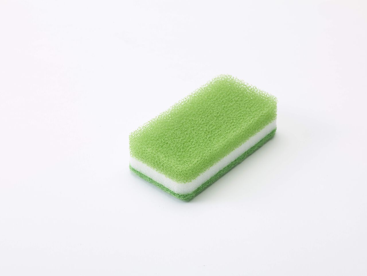 KITCHEN SPONGE ANTI BACTERIAL (LIGHT GREEN),Light Green, large image number 0